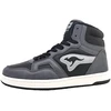 Image de KangaRoos K-Slam Point Mid : Chaussures de ville pour hommes, bottines à lacets, couleur gris, style décontracté