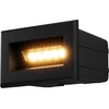 Image de Lampe d'escalier LED, applique murale, IP65, m ©tal, noir, L 8,4 cm
