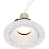Image de Luminaire encastré, aluminium, 1 flamme, blanc, D 10,2 cm