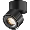 Image de Plafonnier LED, spot mobile, métal, noir