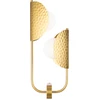Image de Maytoni Tropic Applique 2x G9 40W, or & blanc, verre & métal, IP20
