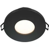 Image de Luminaire encastré, aluminium,1 flamme, noir, IP65, D 8,4 cm