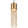 Image de Maytoni Lampe à suspendre Gold LED 5W, Deko Tuba, Blanc chaud, 3000K, Imaginary