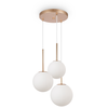Image de Maytoni Lampe à suspendre Basic form Gold MOD321PL-03G1
