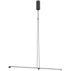 Image de Suspension LED, aluminium, noir blanc, H 205 cm