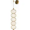 Image de Maytoni LED Applique murale Golden Cage 17W, laiton, IP20, 3000K, 1100lm
