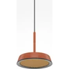 Image de Maytoni LED Lampe à suspendre 12W Noir Aluminium Abat-jour nid d'abeille Blanc chaud 3000K