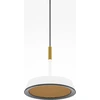 Image de Maytoni LED lampe à suspendre noir/blanc, 12W, design nid d'abeille, 3000K, alu, IP20
