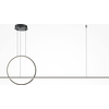 Image de Maytoni Lampe suspendue Halo noir MOD247PL-L49BK