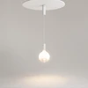 Image de Maytoni Nebula Lampe à suspendre Blanc Verre Ø20cm LED 4W Lumière chaude Design moderne
