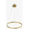 Image de Suspension LED Ring RIM, laiton et blanc, 36 W, lumière blanche réglable, 3060 lm, aluminium, dimensions : 120 x 60 x 60 cm, IP20, Maytoni
