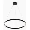 Image de Suspension LED RIM noir et blanc 51 W, lumière blanche réglable, 4 335 lm, aluminium, dimensions : 120 x 80 x 80 cm, IP20, Maytoni