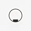 Image de Applique murale LED RIM noir et blanc 23 W, lumière réglable (chaude / neutre), 1955 lm, aluminium, dimensions : 40 x 40 x 5 cm, IP20, Maytoni
