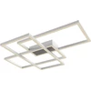 Image de Plafonnier moderne blanc carré Rida LED 78W, 3 points lumineux, Maytoni