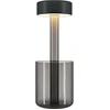 Image de AI Collaboration LED 3W lampe de table vase en verre fumé Maytoni