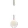 Image de Maytoni Nebula LED Suspension Ø25cm Blanc Verre Lumière chaude 6W 700lm 3000K