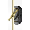 Image de Maytoni Renaissance LED Applique murale 6W, noir marbré & or, 63cm, IP20
