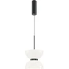 Image de Maytoni Kyoto Lampe à suspendre moderne noir & blanc LED 11W blanc chaud 3000K