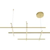 Image de Lampe suspendue or lignes entrecroisées Radiance LED 80W Maytoni