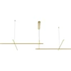 Image de Lampe suspendue moderne or lignes entrecroisées Radiance LED 80W Maytoni
