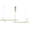 Image de Maytoni Lampe à suspendre or LED 50W Radiance Design avec croisements