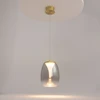 Image de Maytoni Lampe à suspendre or avec abat-jour en verre fumé LED 7W Splash Design