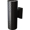 Image de Applique d'extérieur noire haut et bas GU10 50W Bowery Maytoni