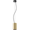 Image de Maytoni Efir LED Lampe à suspendre Ø7.5cm or mat/noir 15W 3000K IP20