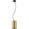 Image de Lampe suspendue tube or noir Ø10.5cm Efir LED 33W Maytoni