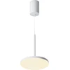 Image de Suspension moderne ronde à LED blanche Plato 12W 3000K Maytoni