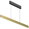 Image de Suspension LED en forme de barre EUPHORIA, laiton, 36 W, lumière blanche réglable, 3060 lm, aluminium, dimensions : 155,8 x 116 x 1,5 cm, IP20, Maytoni