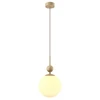 Image de Maytoni Tavo Suspension Tavo Globe Beige E27