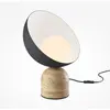 Image de Lampe de table avec socle en pierre et globe en verre sous un dôme TAVO beige 1xG9x9W pierre dim. : 33x11x11 cm IP20 Maytoni