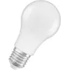 Image de Lampes LED OSRAM, forme classique en ampoule, équivalent à 45 watts, culot E27, forme A, 2700 Kelvin, lumière blanche chaude, finition mate, emballage individuel