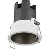 Image de LEDVANCE SPOT TWIST downlight encastré, noir, 5W, 400lm, 840 WT, 70mm de diamètre, couleur de lumière blanc froid, jusqu'à 90% d'économie d'énergie par rapport aux downlights halogènes, montage simple, 4000K