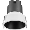 Image de LEDVANCE SPOT TWIST downlight encastré, noir, 10W, 800lm, 830 WT, 93mm de diamètre, couleur de lumière blanc chaud, jusqu'à 90% d'économie d'énergie par rapport aux downlights halogènes, montage simple, 3000K