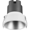 Image de LEDVANCE SPOT TWIST downlight encastré, argent, 10W, 800lm, 830 WT, 93mm de diamètre, couleur de lumière blanc chaud, jusqu'à 90% d'économie d'énergie par rapport aux downlights halogènes, montage simple, 3000K