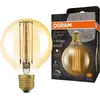 Image de OSRAM Ampoules LED à intensité variable, édition Vintage, remplacement de 40 Watts, E27, G80, 2200 Kelvin, Warm Comfort Light, verre transparent, single Pack