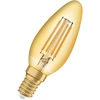 Image de OSRAM Lampe LED, Edition Vintage, 35 Watts Ersatz, E14, Forme B, 2400 Kelvin, Lumière chaude et confortable, Verre Klares, paquet unique