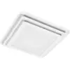 Image de LEDVANCE ORBIS SPIRAL LAYER CL LED plafonnier, blanc, 24W, 3000lm, 45x45cm, distribution lumineuse très homogène, lumière directe & indirecte, module LED intégré, longue durée de vie, 3000K