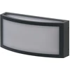 Image de LEDVANCE ENDURA CLASSIC CUADRA luminaire d'extérieur, applique murale, douille E27, gris foncé, aluminium, installation rapide & facile, diffuseur dépoli, indice de protection IP65, utilisation en extérieur