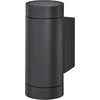 Image de LEDVANCE ENDURA CLASSIC ITYS W luminaire d'extérieur, applique murale, GU10, gris foncé, aluminium, installation simple, diffuseur en verre ou PMMA, indice de protection IP65,éclairage indirect