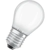 Image de Ampoule LED OSRAM Energy Class en forme de mini-boule classique, 3.8 W / 806 lm, EEK A, lumière blanche chaude (2700 K), CRI 80, en verre givré sans plomb, culot E27, IP20, diamètre 45 mm.
