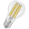 Image de Ampoule LED OSRAM Energy Class en forme d'ampoule classique, 7.2 W / 1521 lm, EEK A, lumière blanche froide (4000 K), CRI 80, en verre transparent sans plomb, culot E27, IP20, diamètre 60 mm.