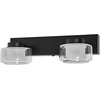 Image de LEDVANCE ORBIS Flame Applique et plafonnier à LED, noir, 11W, 700lm, 3000/4000K, température de couleur réglable par interrupteur mural (blanc froid/blanc chaud), IP44 protection contre les corps étrangers et les projections d'eau