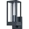 Image de OSRAM Endura Classic LED Applique Frame, douille E27, capteur PIR, IP44, aluminium gris foncé, verre
