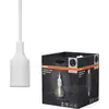 Image de OSRAM Vintage 1906® Suspension BELL E27, blanc, max. 15W LED, culot E27, baldaquin en forme d'entonnoir, suspension d'intérieur, combinaison avec des ampoules 1906 Vintage, combinaison avec des ampoules intelligentes