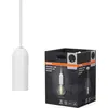 Image de OSRAM Vintage 1906® Suspension ROUND E27, blanc, max. 25W (LED 15W), culot E27, baldaquin rond, suspension d'intérieur, combinaison avec des ampoules 1906 Vintage, combinaison avec des ampoules intelligentes