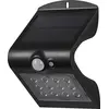 Image de OSRAM ENDURA BUTTERFLY, projecteur solaire, noir, 1,5W, 200lm, avec détecteur de mouvement et de lumière, éclairage extérieur, batterie rechargeable, longue durée de vie, installation facile, indice de protection IP65, 4000K
