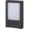 Image de Osram Luminaire Extérieur Endura Style Entrance, 12,5w, 900lm,pour L’entrée, Gris Foncé, Capteur De Lumière Du Jour, Classe De Protection Ip44, Température De Couleur 3000k, Ton Blanc Chaud